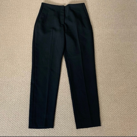 COS Streamlined Black Wool Blend Triusers - Picture 8 of 10